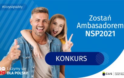 Studencie PŚk zostań Ambasadorem NSP2021, zgł. do 2 IV