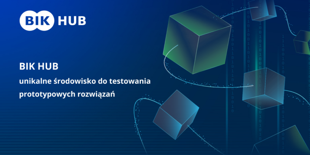 Logo BIK HUB i tekst