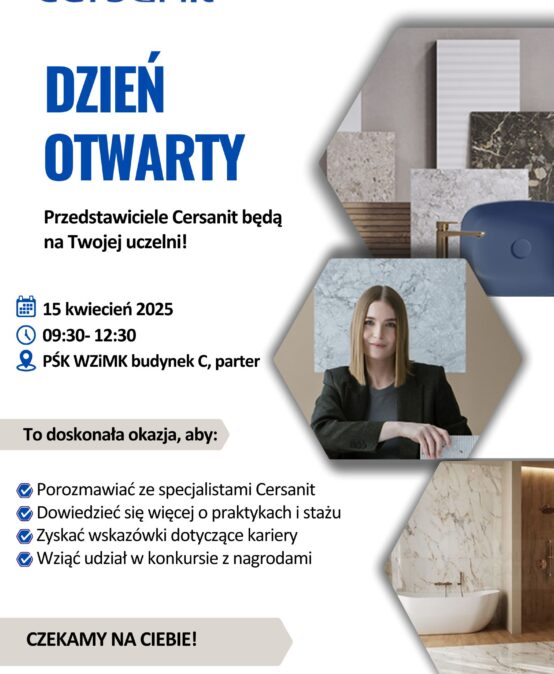 Dzień z firmą Cersanit – zapraszamy!