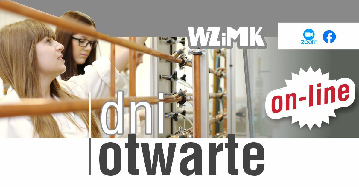 Dni otwarte WZiMK online. Dwie kobiety w białych fartuchach przy instalacji.
